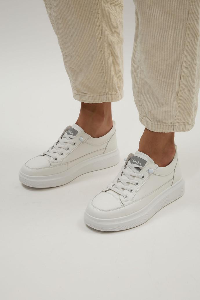 Слипоны LONZA 204483 р. 36 Белый (22260_36) - фото 3 Слипоны LONZA 204483 р. 36 Белый (22260_36) - фото 3