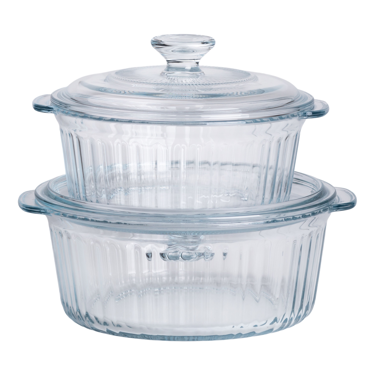 Набір каструль із боросилікатного скла 1,5/2,3 л (HP-34-26) - фото 5