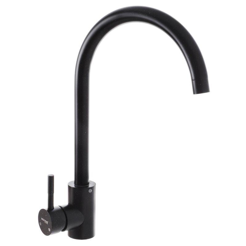 Змішувач для кухні MIXXUS SUS SS2792 одноважільний Чорний (64913)