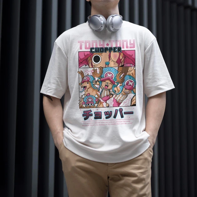 Футболка чоловіча з принтом Ван Піс Тоні Тоні WE р. 48 (Anime0878)