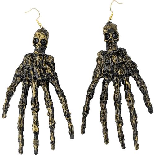 Сережки Ингиборга SETA Decor 22-374BLK-GL