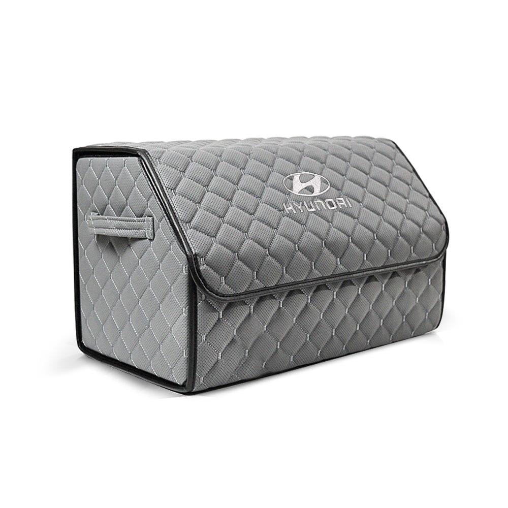 Органайзер у багажник автомобіля CarsBAG для Hyundai 30х50х30 см Grey (16676861)