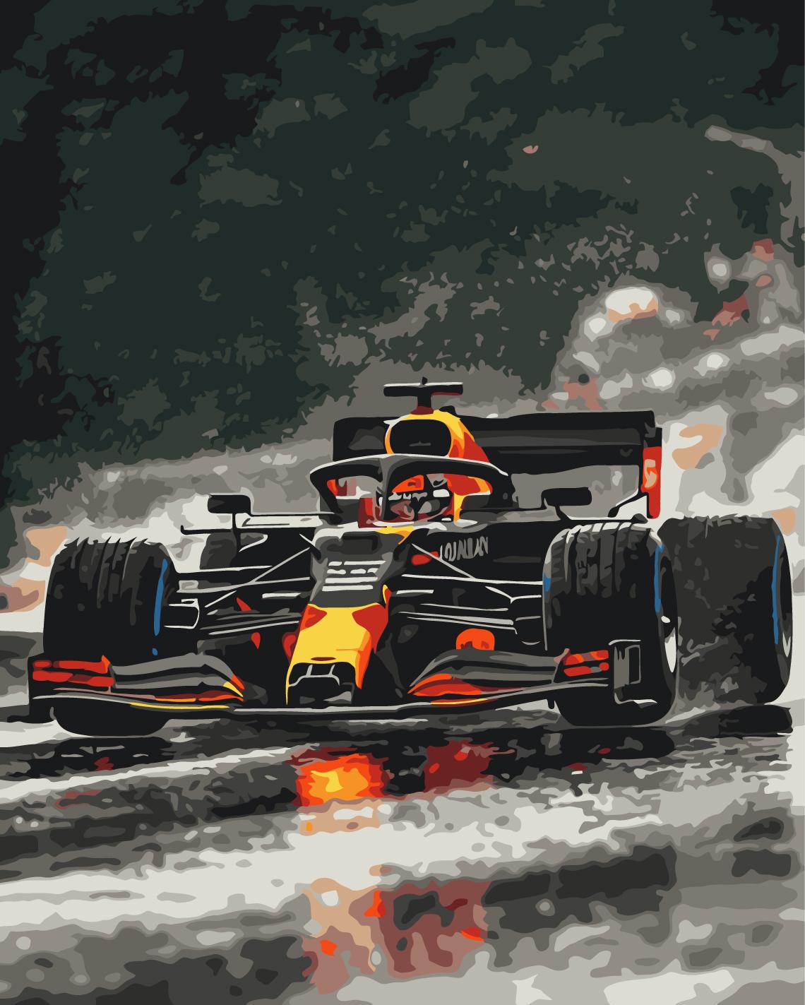 Картина по номерам Brushme Формула адреналина 48x60 см (BS54520L) Картина по номерам Brushme Формула адреналина 48x60 см (BS54520L)