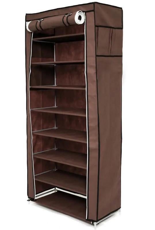 Шкаф для обуви RIAS YL8102-10 складной на 9 полок 30x58x158 см Brown (3_08450) Шкаф для обуви RIAS YL8102-10 складной на 9 полок 30x58x158 см Brown (3_08450)