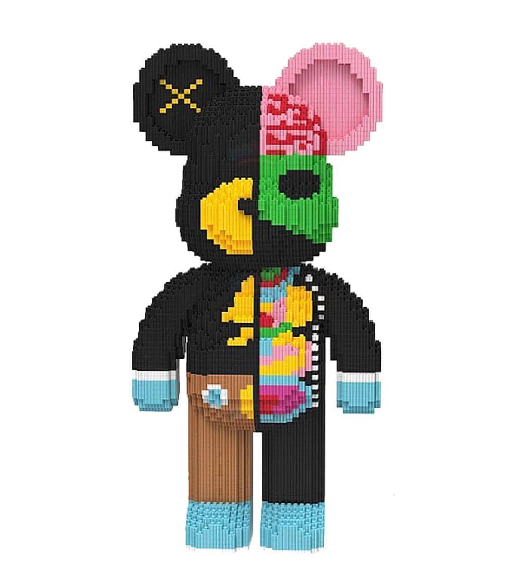 Конструктор 3D Magic Blocks Bearbrick DiSSected Companion Мишка 4955 дет. 50 см (9169)