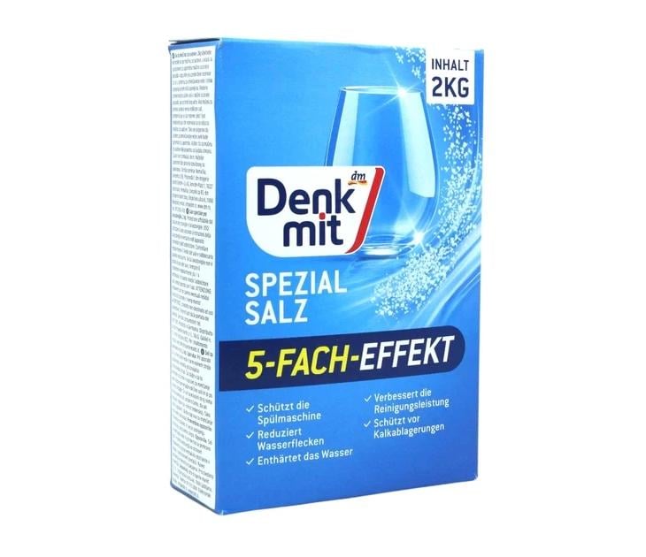 Соль для посудомоечной машины Denkmit Spezialsalz 2 кг