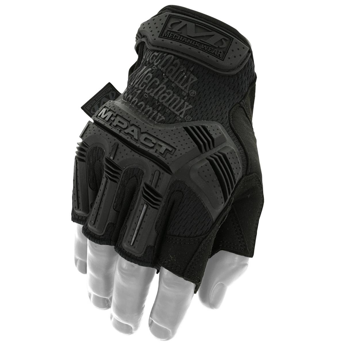 Перчатки Mechanix M-pact Fingerless Gloves Covert XL Черный