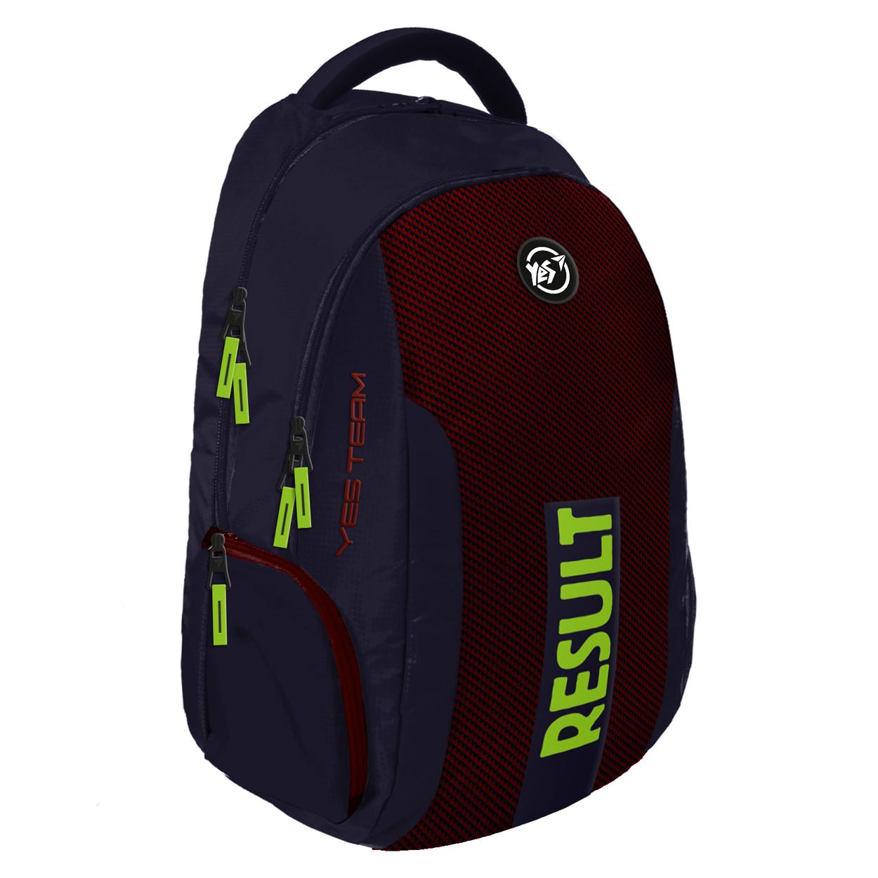 Рюкзак молодежный YES Team Result 46х29x15 см 20 л темно-синий (558393)