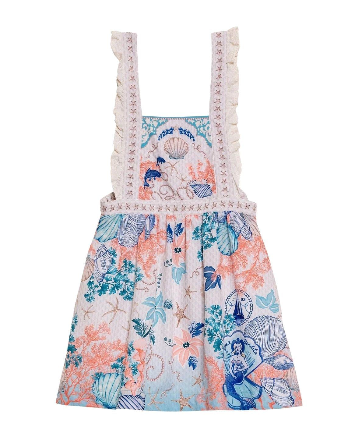 Сарафан детский Agua Bendita р. 4 Бежевый (19371)