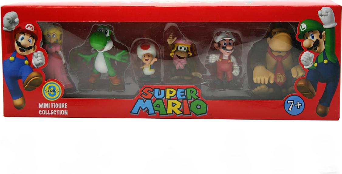 Коллекция мини-фигурок Супер Марио ПВХ 3-8 см (f7817ee1)