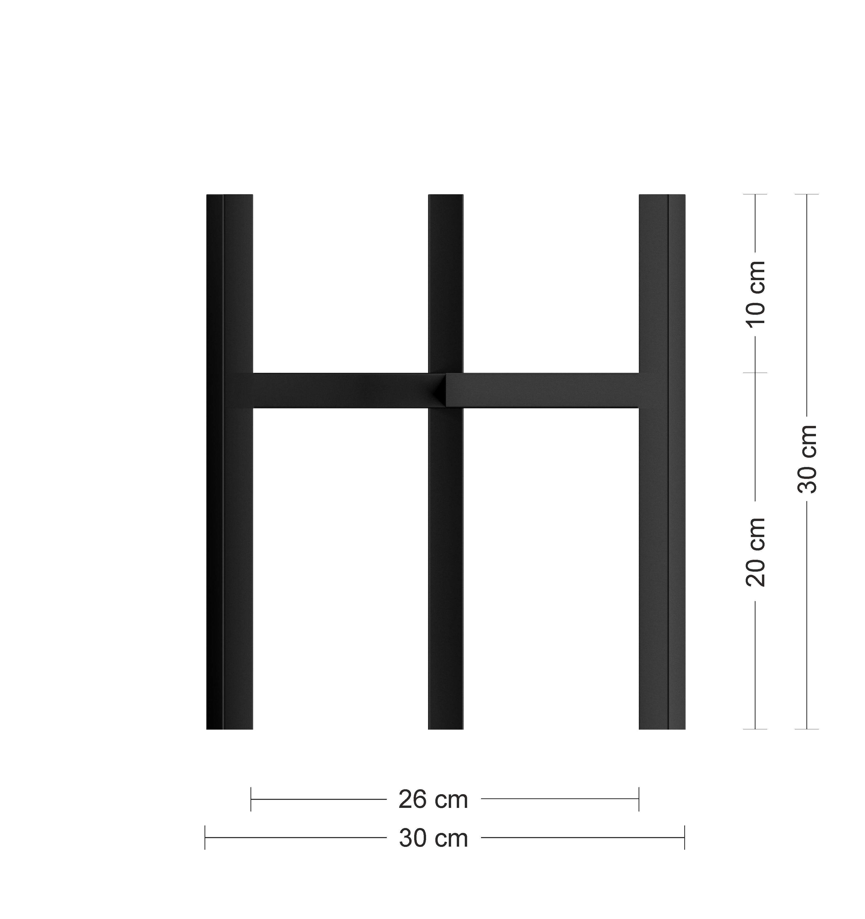 Подставка для цветов Orizon LOFT Y из металла 30х30х30 см Черный матированный - фото 3 Подставка для цветов Orizon LOFT Y из металла 30х30х30 см Черный матированный - фото 3