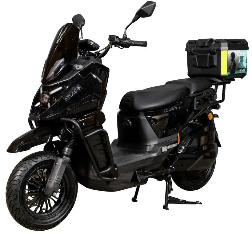 Электроскутер ATLAS Tour Box 2000W Black (3182)