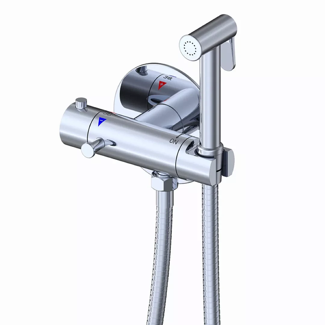 Гігієнічний душ з термостатом Gappo G7290 Хром (G7290) - фото 1 Гігієнічний душ з термостатом Gappo G7290 Хром (G7290) - фото 1