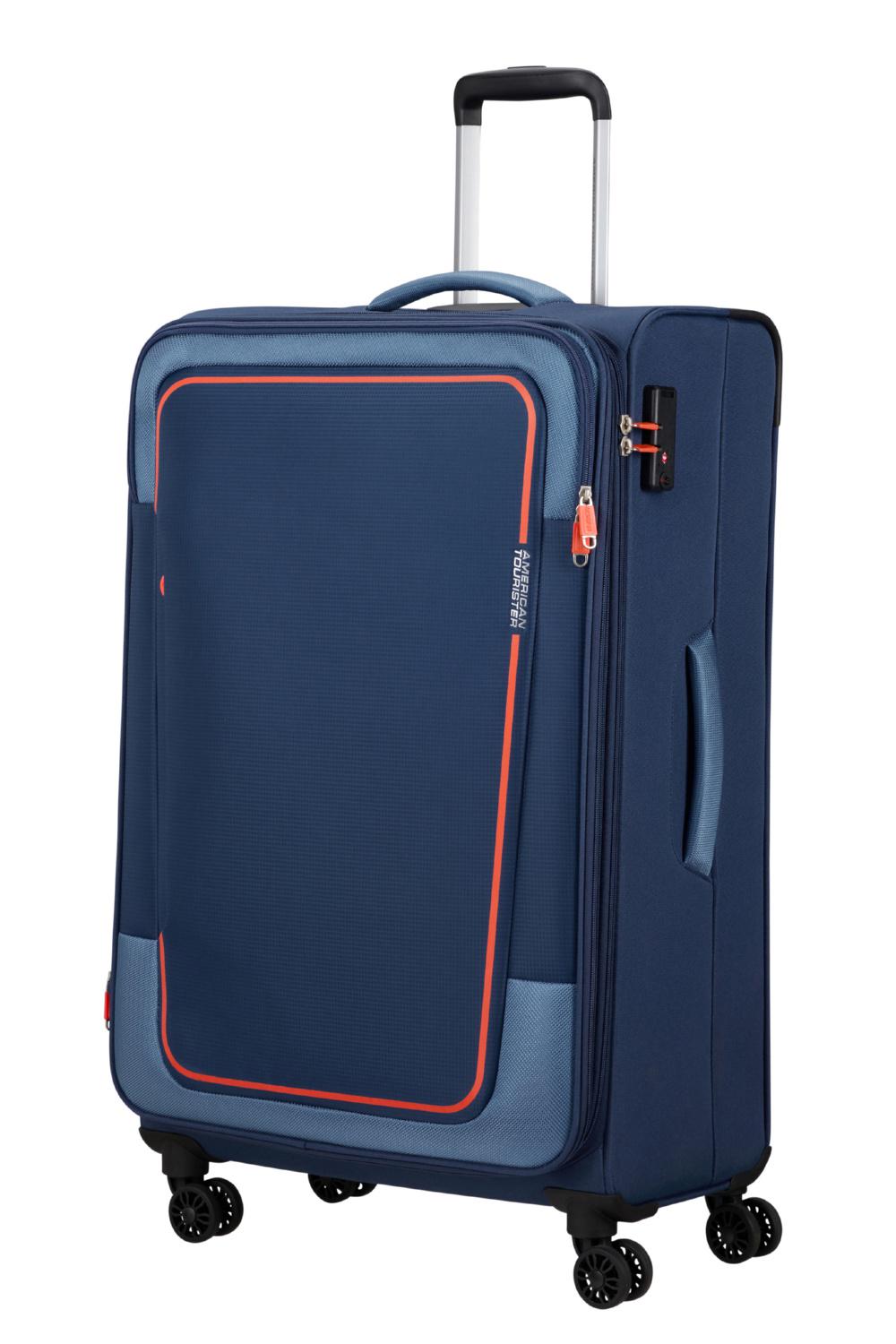 Валіза American Tourister PULSONIC 81x49x31/34 см Темно-синій (MD6*41003)