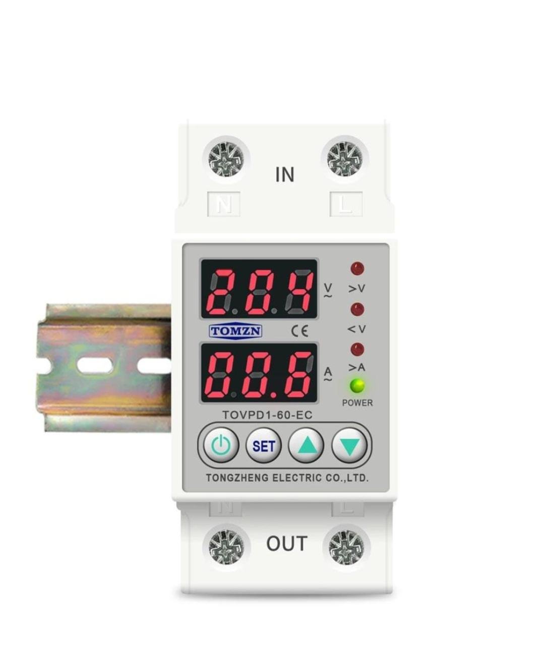 Реле напруги захисне TOMZN TOVPD1-60-EC із захистом за струмом 60А (1391959525) - фото 6 Реле напруги захисне TOMZN TOVPD1-60-EC із захистом за струмом 60А (1391959525) - фото 6