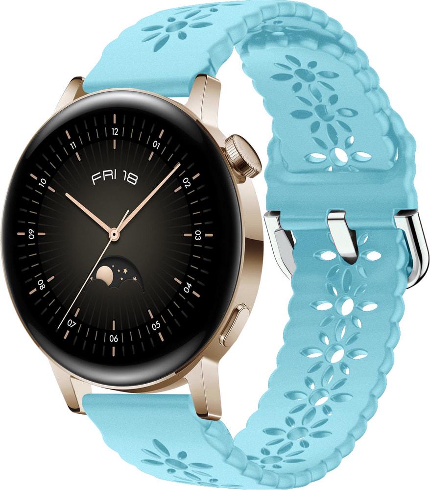 Ремешок Trase для Huawei Watch GT3 42 мм Light Blue (28877-0B)