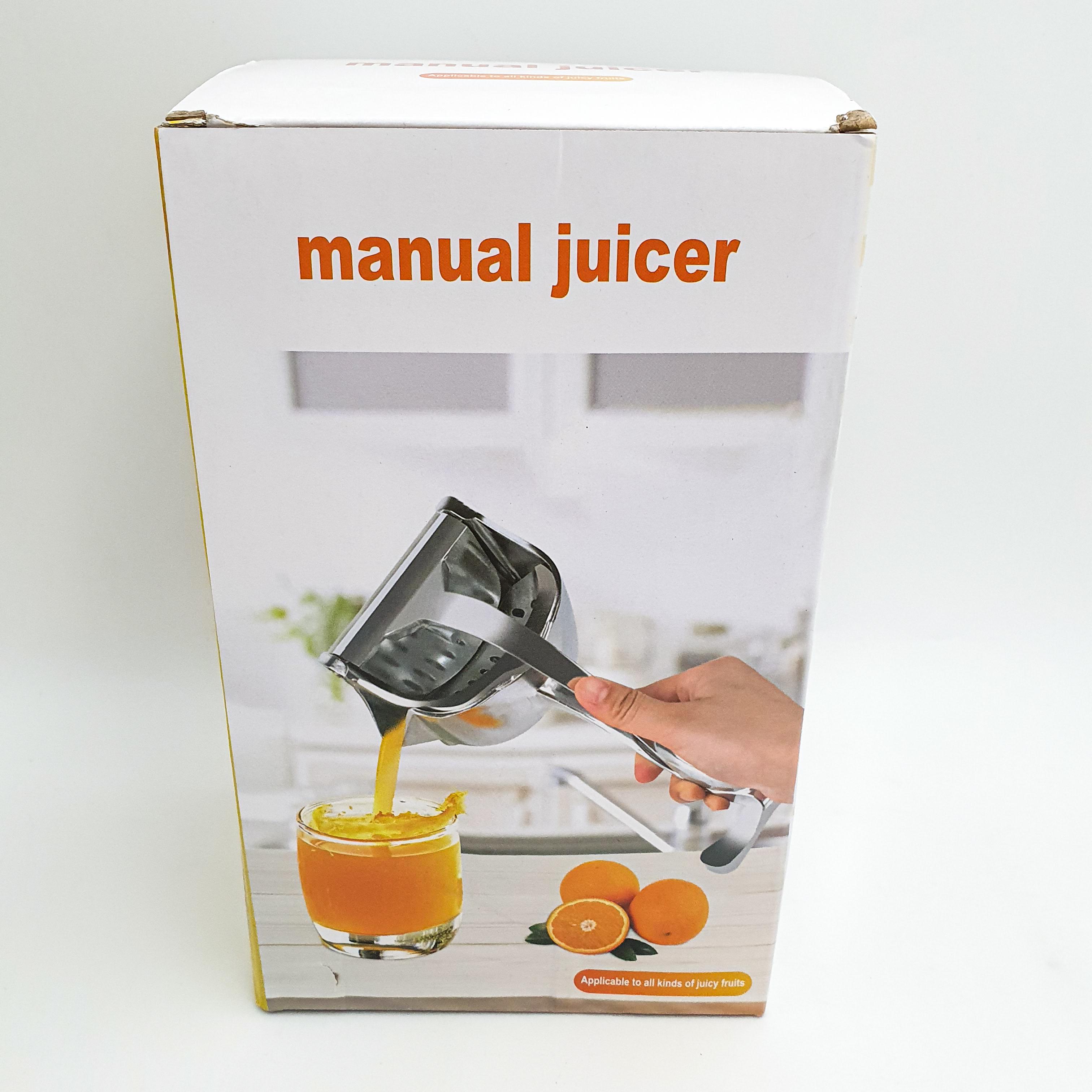 Ручная соковыжималка Manual Juicer для цитрусовых и фруктов с зажимом алюминиевая (12) - фото 11