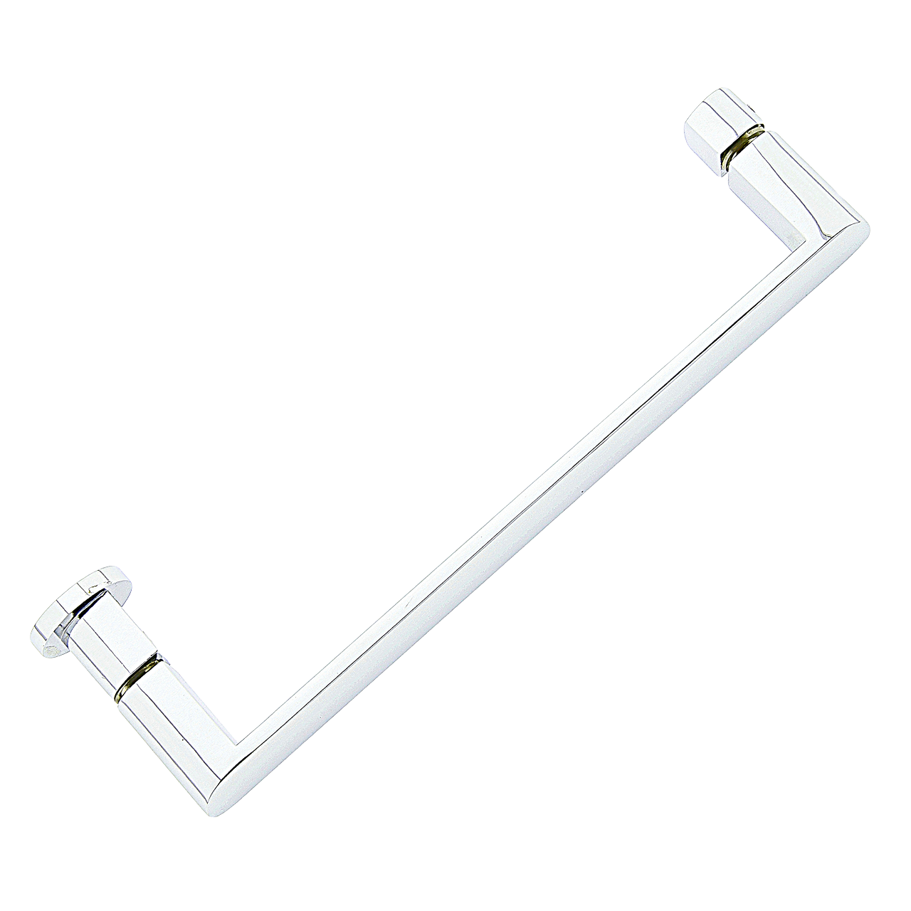 Ручка для стеклянной дверей Н 632 металл (Н632)