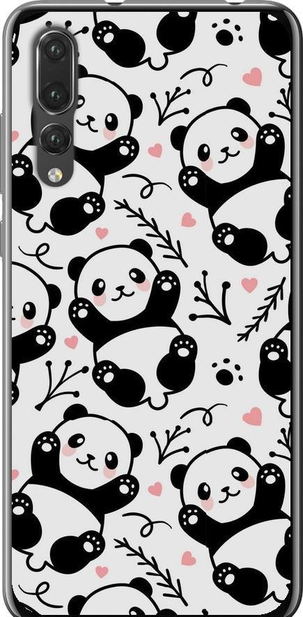 Чехол на Huawei P20 Pro Панды (4318u-1470-42517)