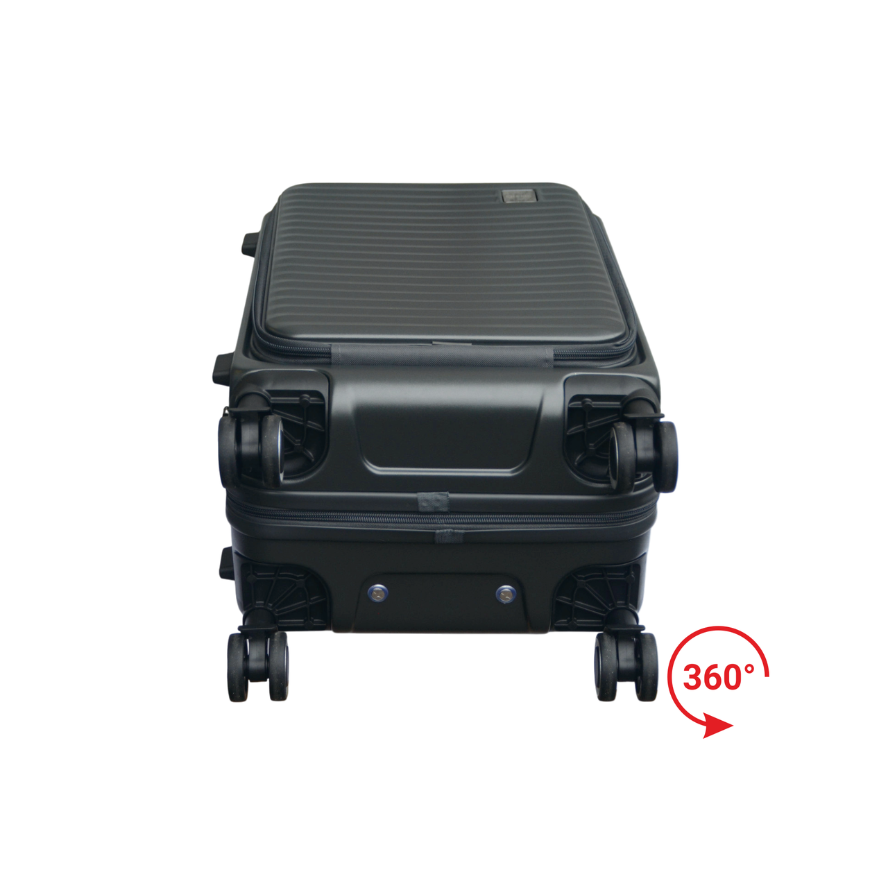 Валіза середня Derby 092401/24 з фронтальним відкриттям 4 колеса замок TSA Grey (2447983471) - фото 9 Валіза середня Derby 092401/24 з фронтальним відкриттям 4 колеса замок TSA Grey (2447983471) - фото 9