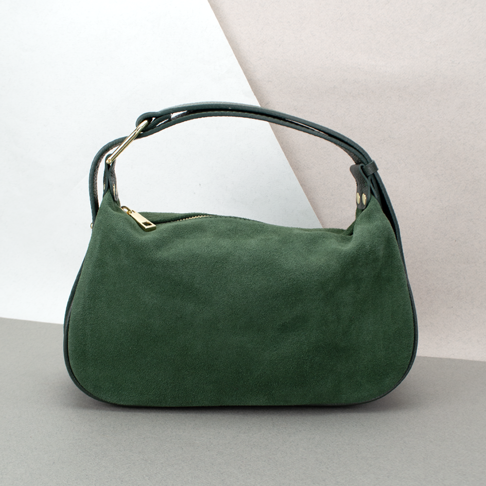 Сумка жіноча замшева Virginia Conti 03800 Темно-зелений (2423705685) Сумка жіноча замшева Virginia Conti 03800 Темно-зелений (2423705685)
