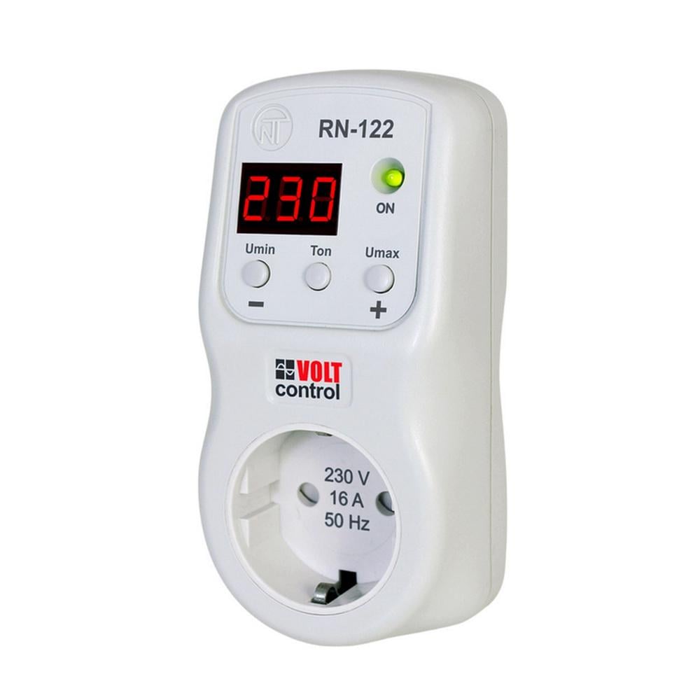 Реле регульоване Novatek-Electro РН-122 16А 3,6 кВт 160-290V (NTRN12200) Реле регульоване Novatek-Electro РН-122 16А 3,6 кВт 160-290V (NTRN12200)