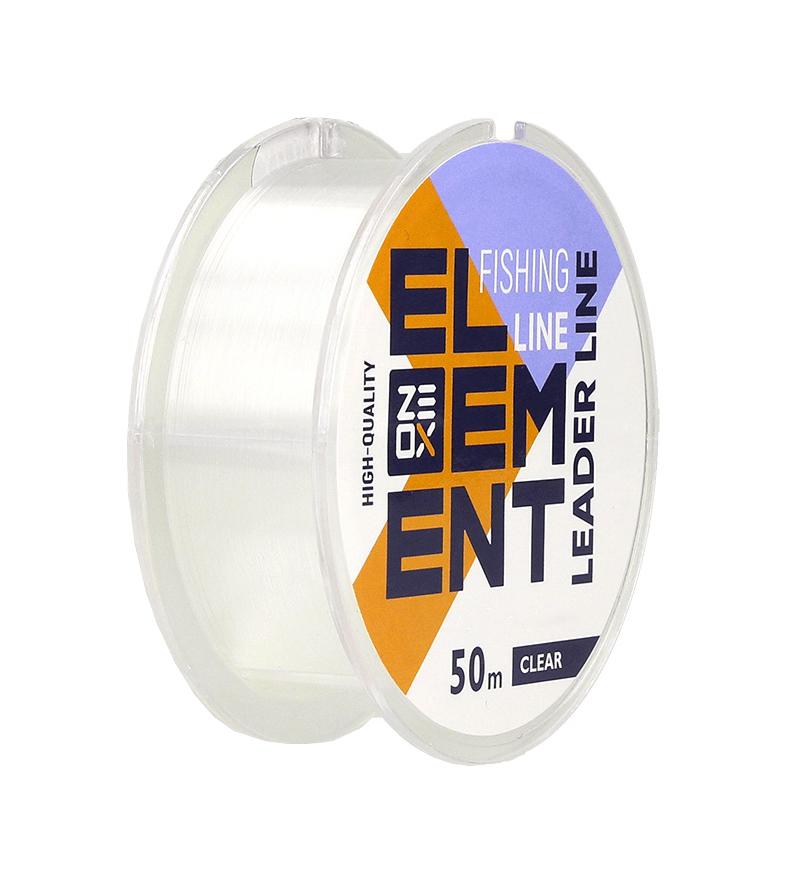 Леска Zeox Element Leader Line 50 м 0,165 мм Clear (1906846997)