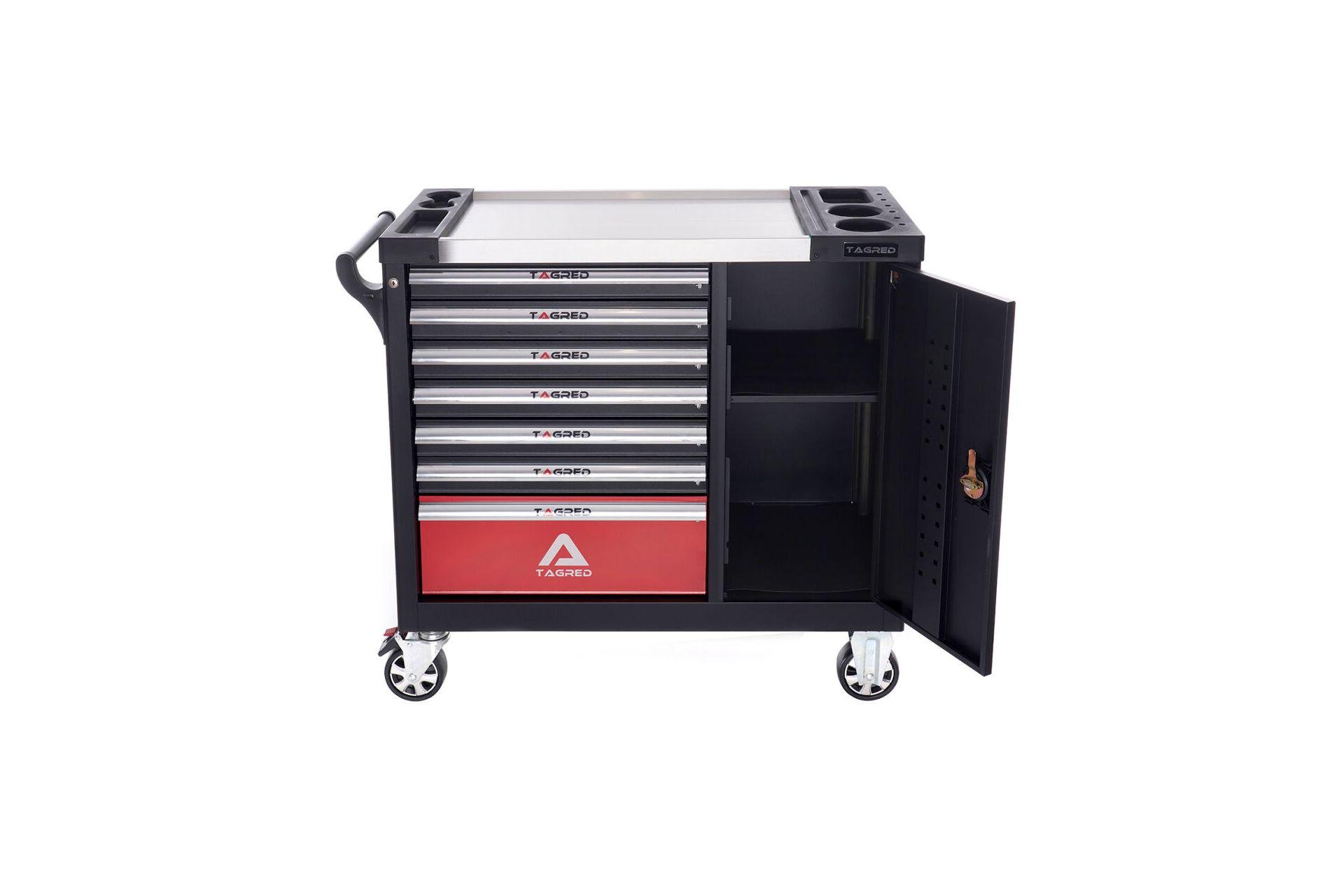 Візок з інструментами Tagred TA214 для майстерні 298 ел. (12738786) - фото 2