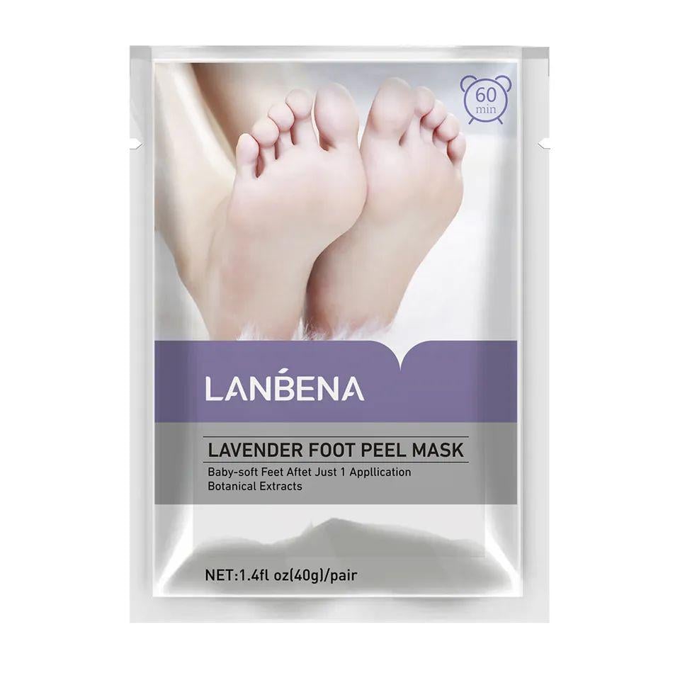 Маска-пілінг для ніг Lanbena Foot Peel Mask Lavender 40 г - фото 1