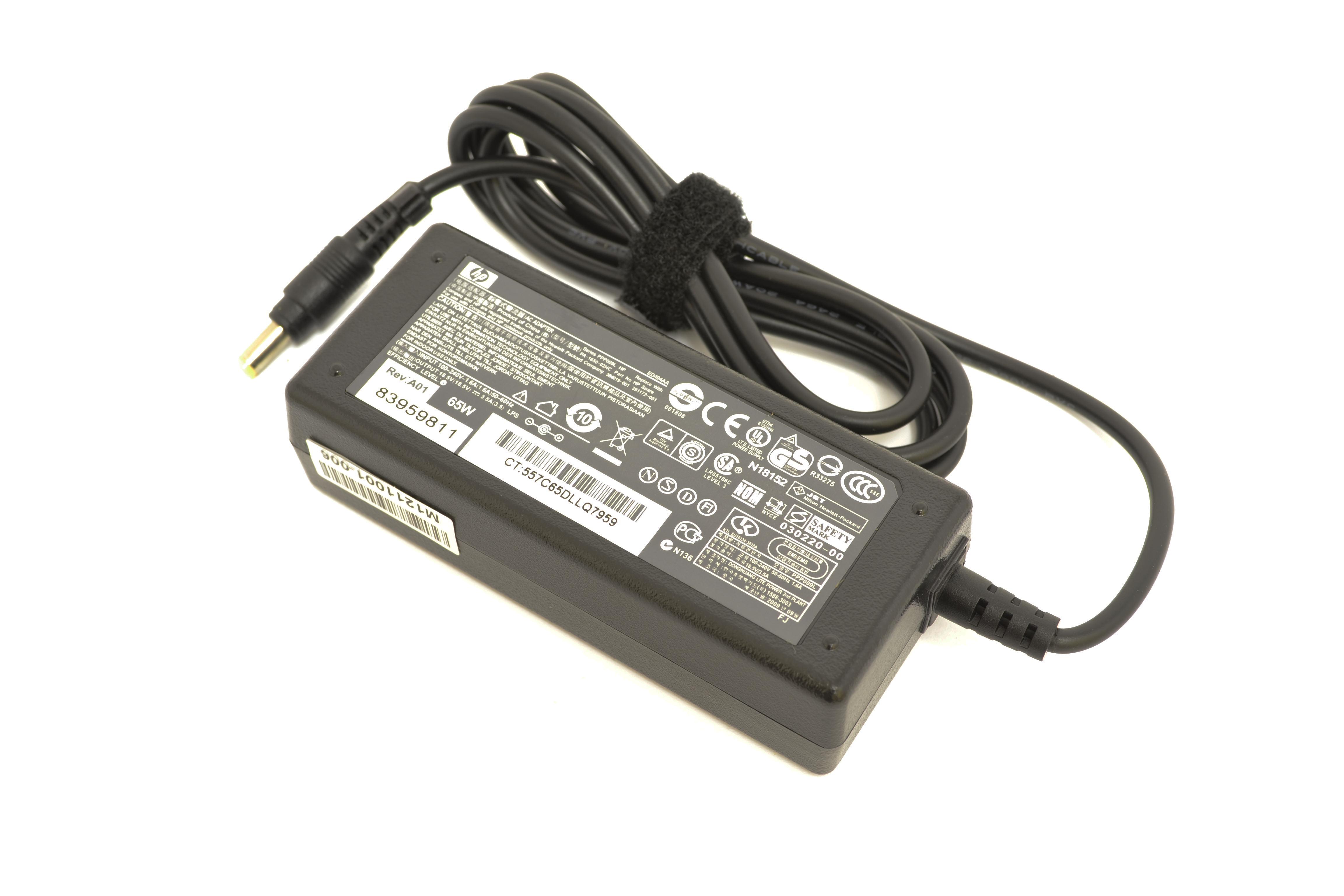 Блок питания для ноутбука HP 402018-001 65W 18,5V 3,5A 4,8x1,7 мм (002154)