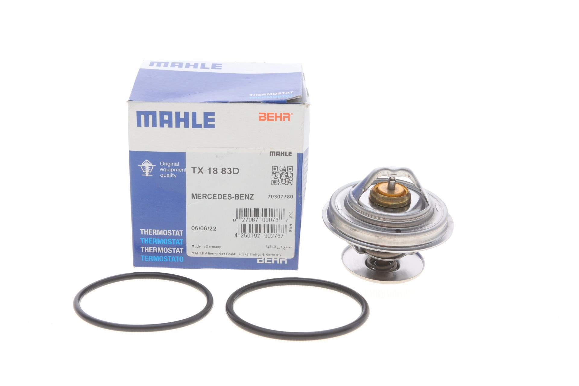 Термостат Mahle для MB 609-814 OM314-364/Vario OM900/OM904 96- с прокладками TX 18 83D