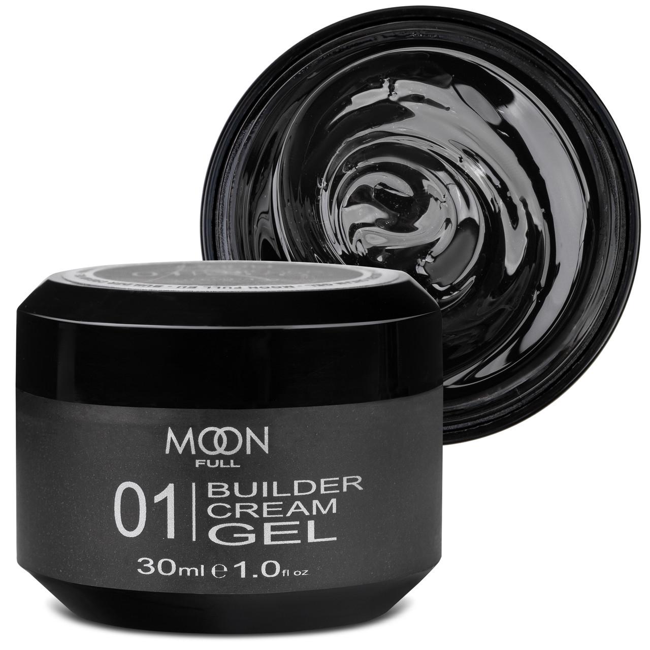 Модельуючий гель Moon Full Builder Gel 30 мл №01 Прозорий (1799504299)