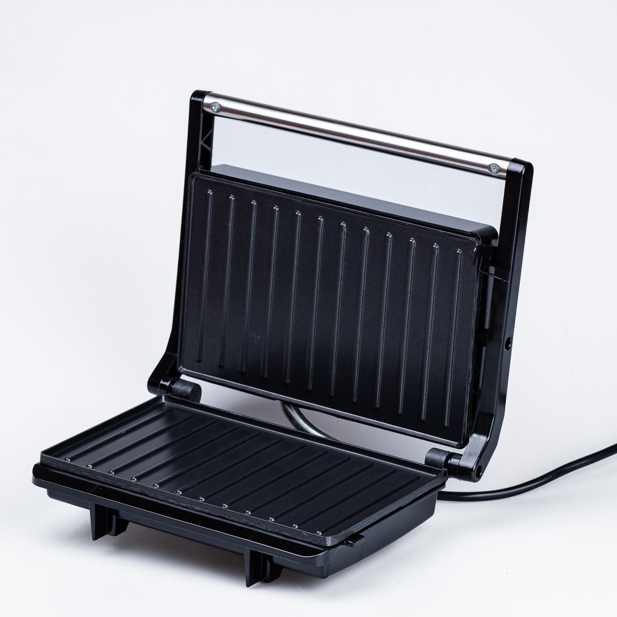 Электрогриль контактный Luma Bella B-9030 с двухсторонним нагреванием Черный (SKBBQ9030)