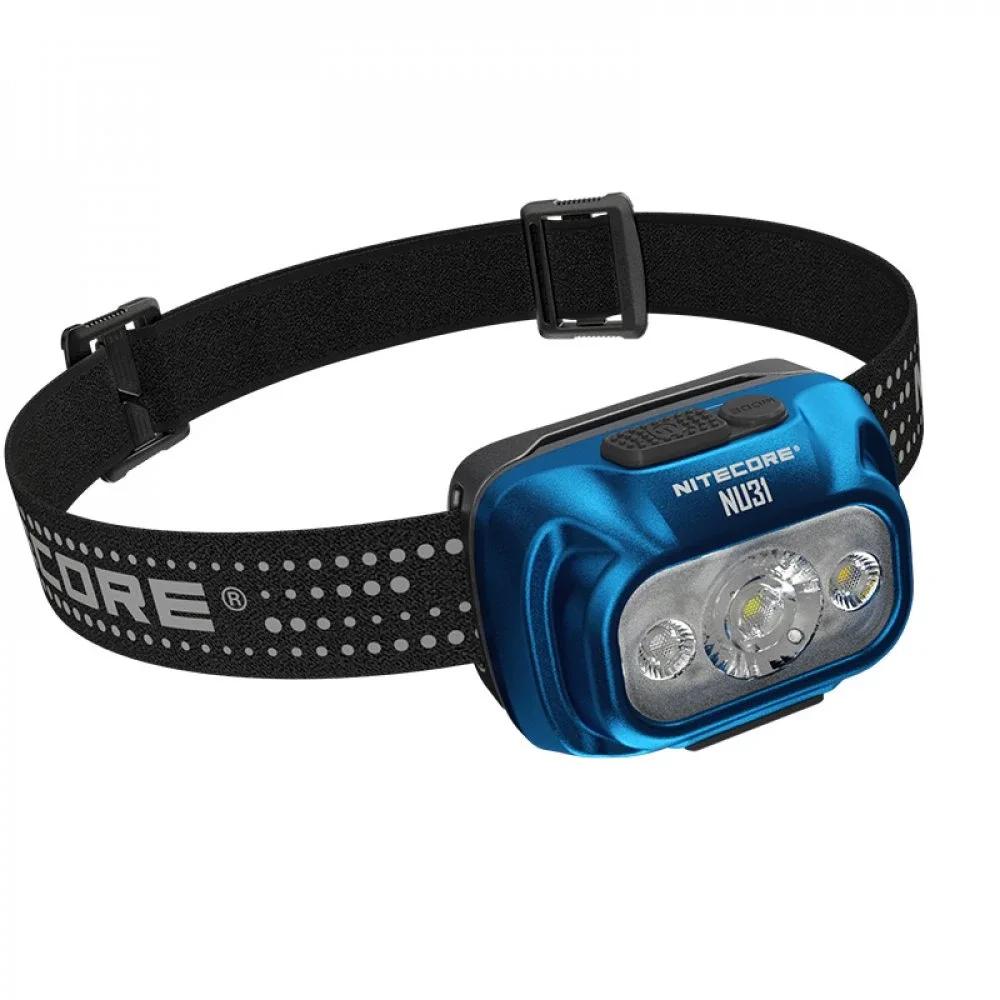 Ліхтар налобний Nitecore NU31 - USB/Type-C Синій (29847656) - фото 2 Ліхтар налобний Nitecore NU31 - USB/Type-C Синій (29847656) - фото 2