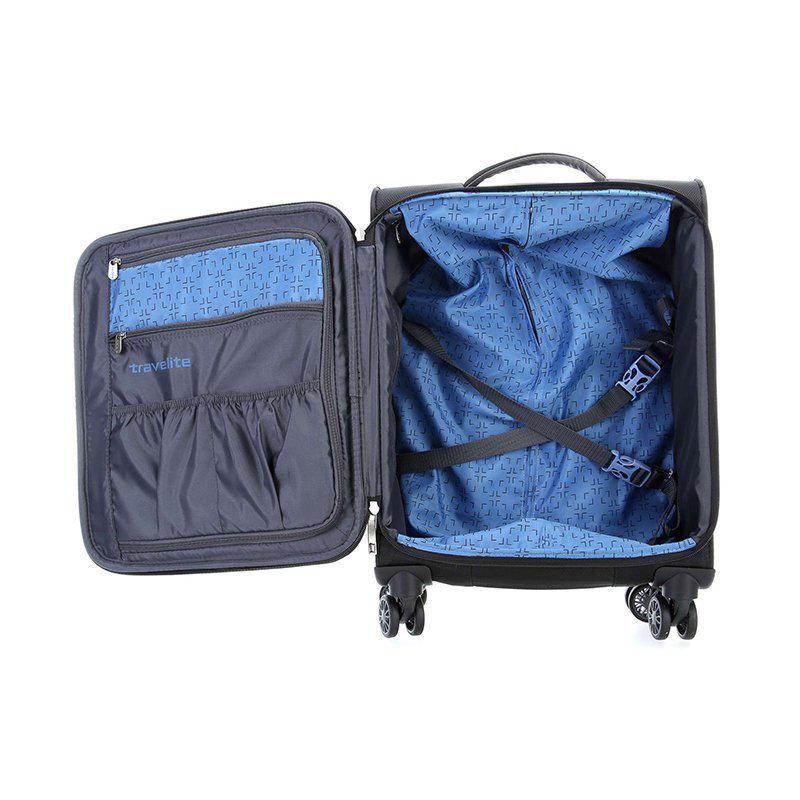 Валіза Travelite Capri S 38 л Black (TL089847-01) - фото 3 Валіза Travelite Capri S 38 л Black (TL089847-01) - фото 3