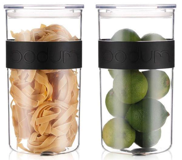 Набір банок для зберігання продуктів Bodum Presso 2 л 2 шт. (K11830-01SA) Набір банок для зберігання продуктів Bodum Presso 2 л 2 шт. (K11830-01SA)