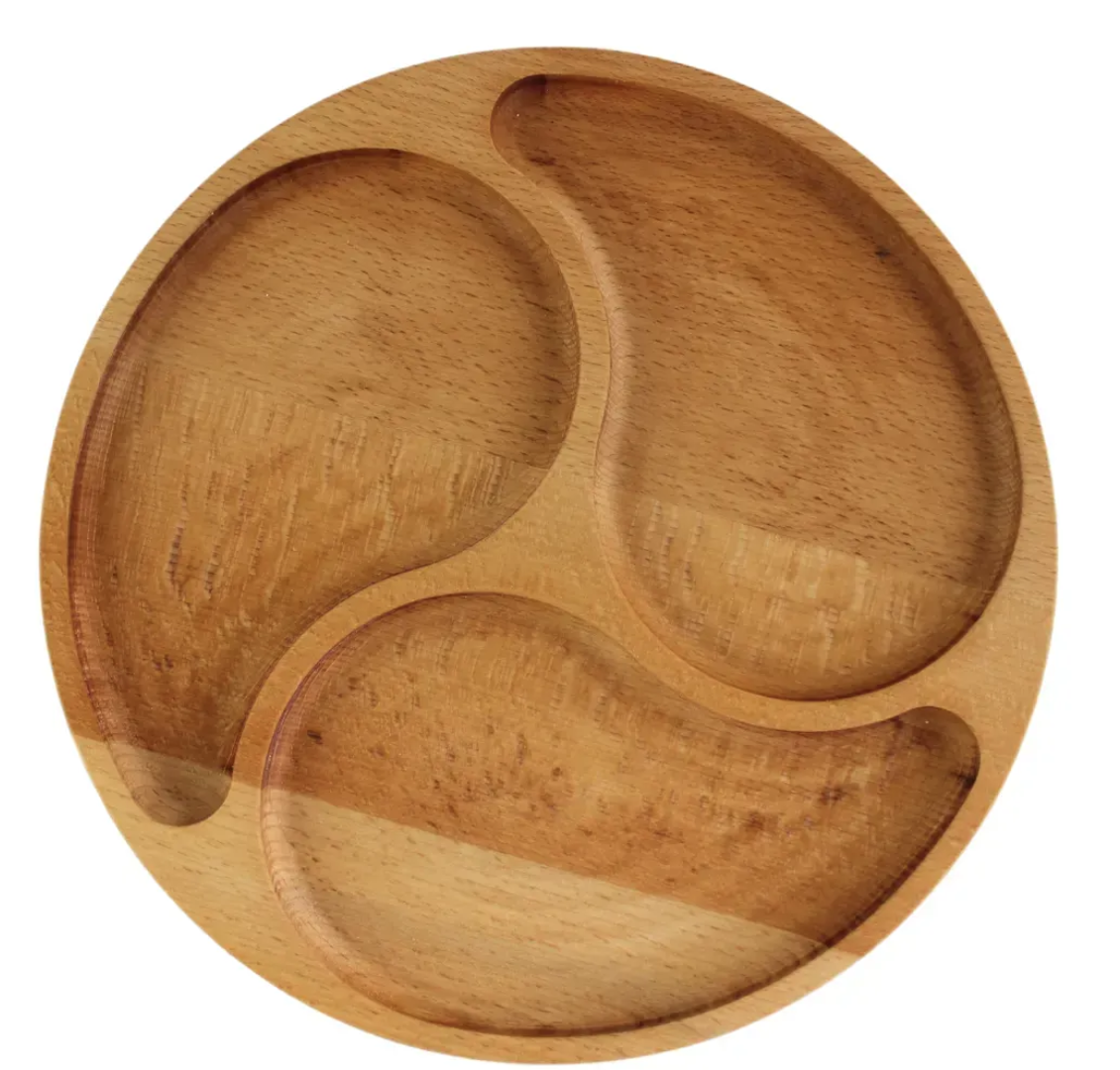 Меняльница TRIO деревянная 28 см 3 секции (MEN5-28)