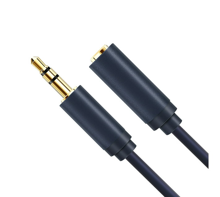 Кабель Cabletime Audio 3 pin 3,5 мм M 3,5 мм F 1,5 м Black (CF16J) - фото 3