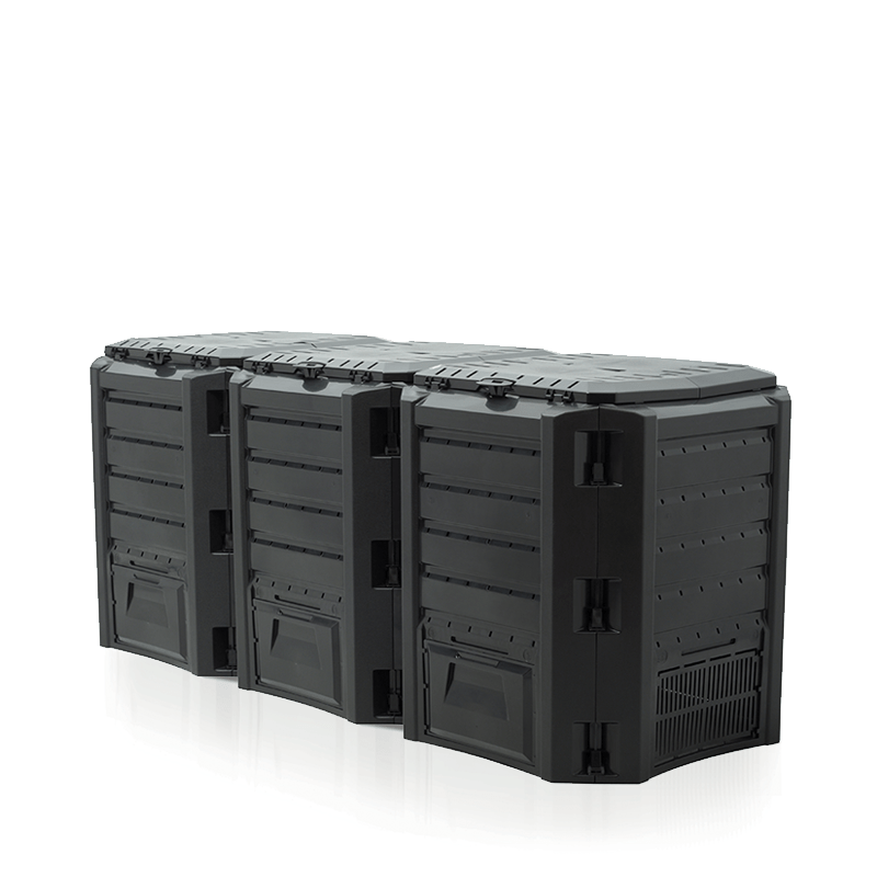 Компостер садовий трьохсекційний Prosperplast MODULE COMPOGREEN 1200 л (IKLM1200C) - фото 5 Компостер садовий трьохсекційний Prosperplast MODULE COMPOGREEN 1200 л (IKLM1200C) - фото 5