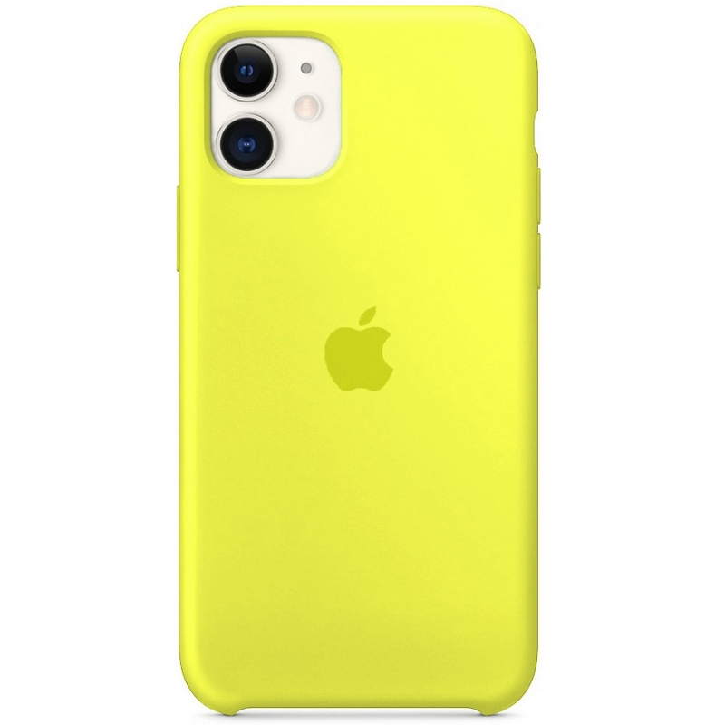 Чехол GoVern Silicone Case Full для Apple iPhone 11 Lemonade