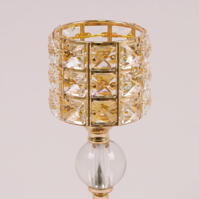 Свічник металевий Flora 23 см (38463) - фото 2