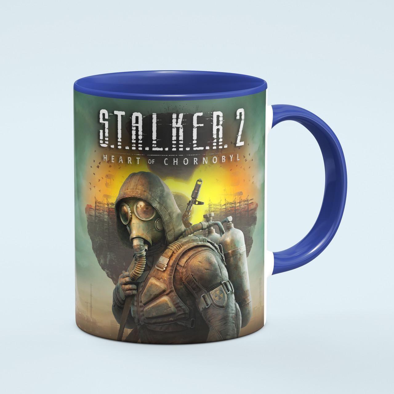 Чашка STALKER 2: Heart of Chornobyl 330 мл Синий Чашка STALKER 2: Heart of Chornobyl 330 мл Синий