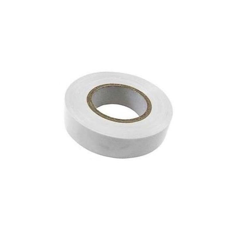 Стрічка ізоляційна UEC 19x0,18 мм 20 м ПВХ Білий (UIZ-20-10-K01)