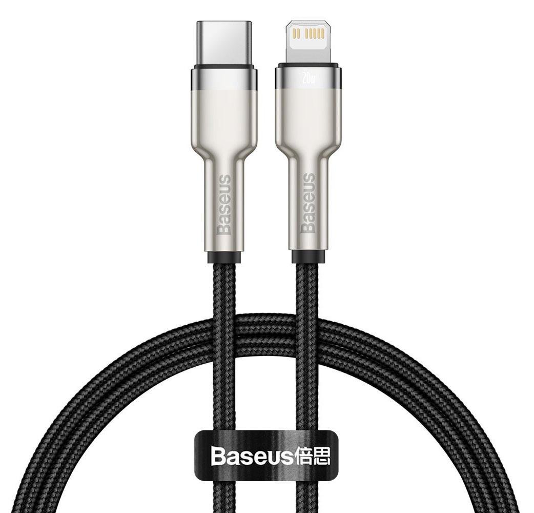 Кабель для зарядки смартфона Baseus Cafule Type-C-Lightning 20 Вт 1 м (CATLJK-A01)