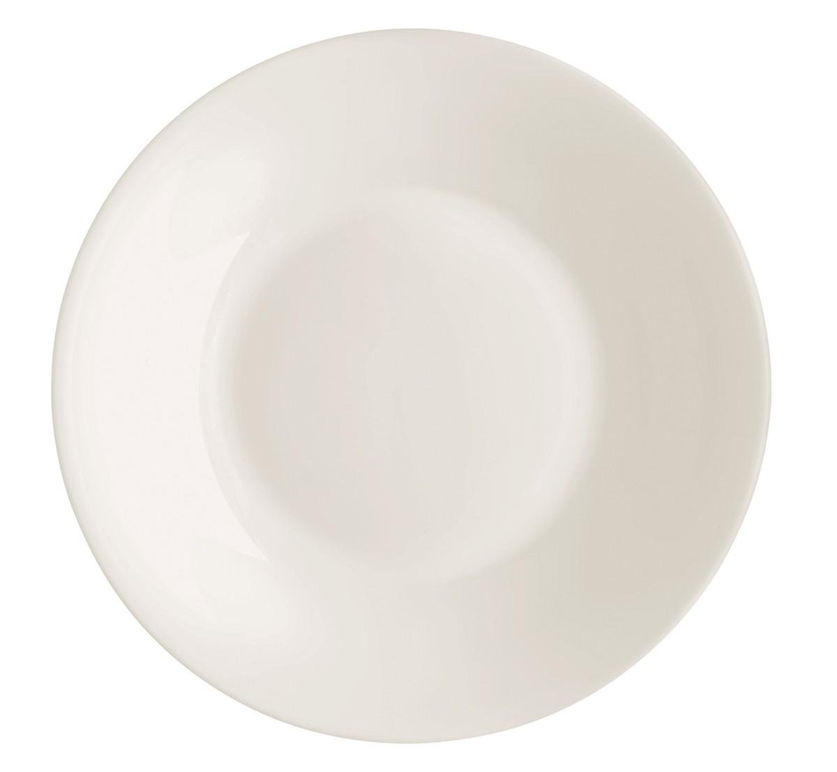 Тарелка для первого Bormioli Rocco Moon 23 см White (480180f27321990) - фото 1 Тарелка для первого Bormioli Rocco Moon 23 см White (480180f27321990) - фото 1