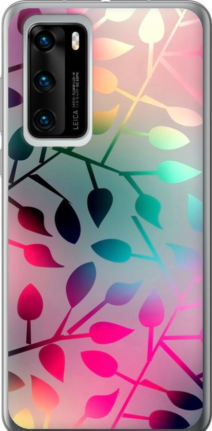 Чохол на Huawei P40 Листя (2235u-1840-42517)