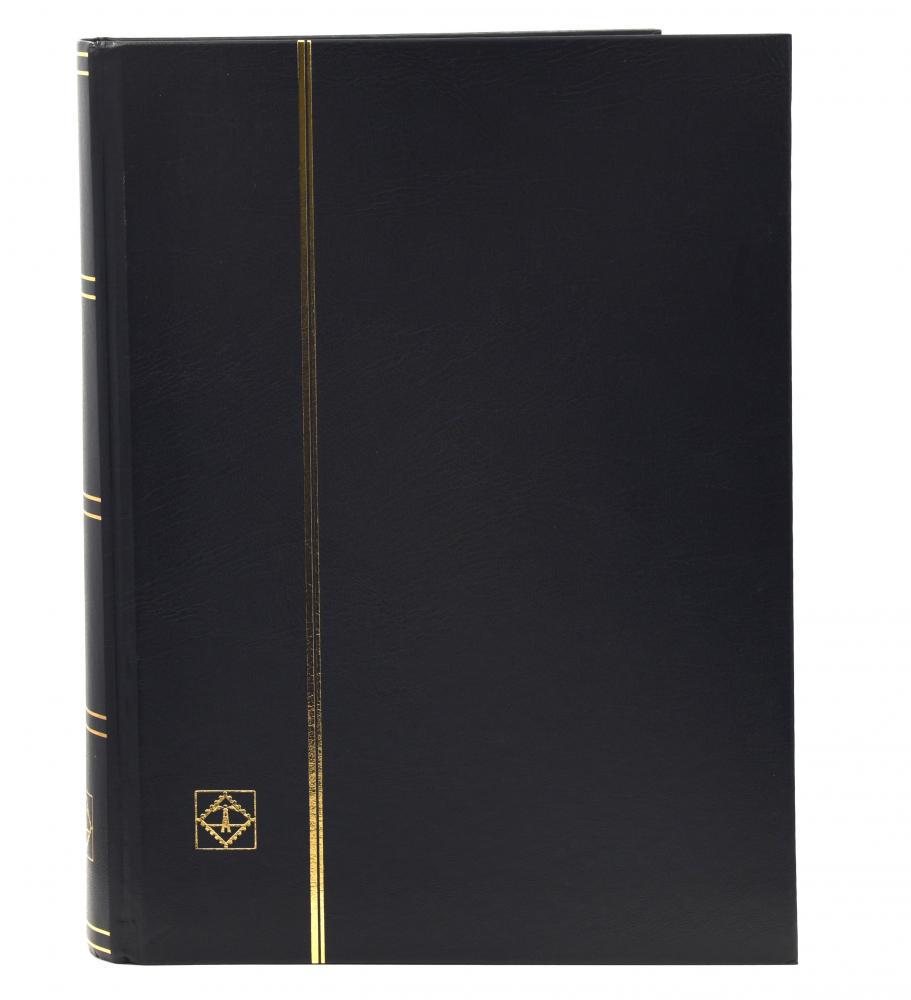Альбом для марок Leuchtturm на 32 страницы BASIC Черный (А16267)