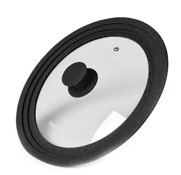 Крышка Fissman Triplex 26, 28, 30 см Черный (9959)