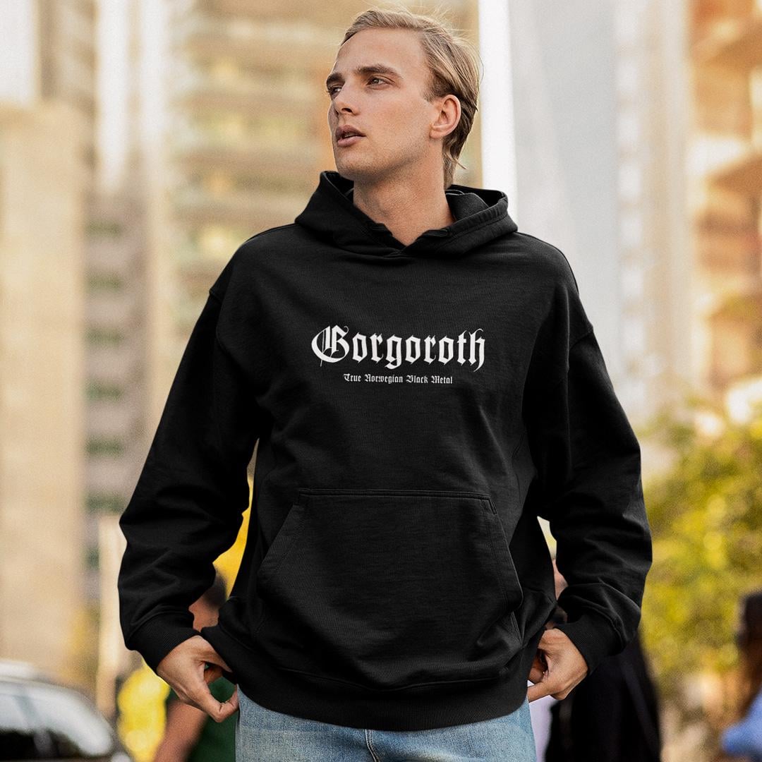 Худи флисовый унисекс Gorgoroth Antichrist XL Черный (0000020034)