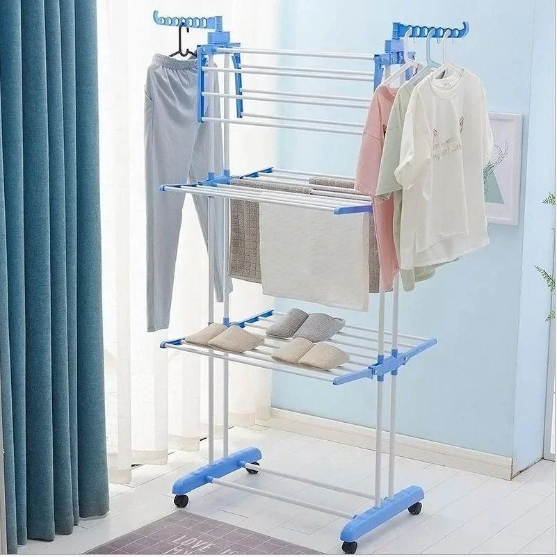 Сушарка Garment Rack With Wheels для білизни та одягу - фото 2